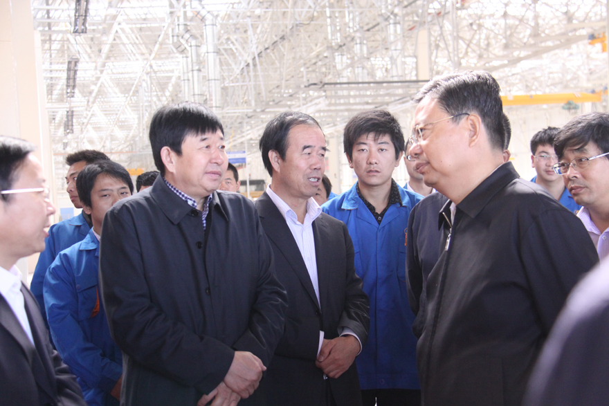 中組部部長趙樂際（時任陜西省委書記）視察東方集團